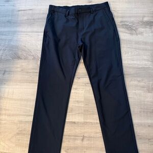 Greg Norman Men’s Golf Pants – Black | Size 32x30